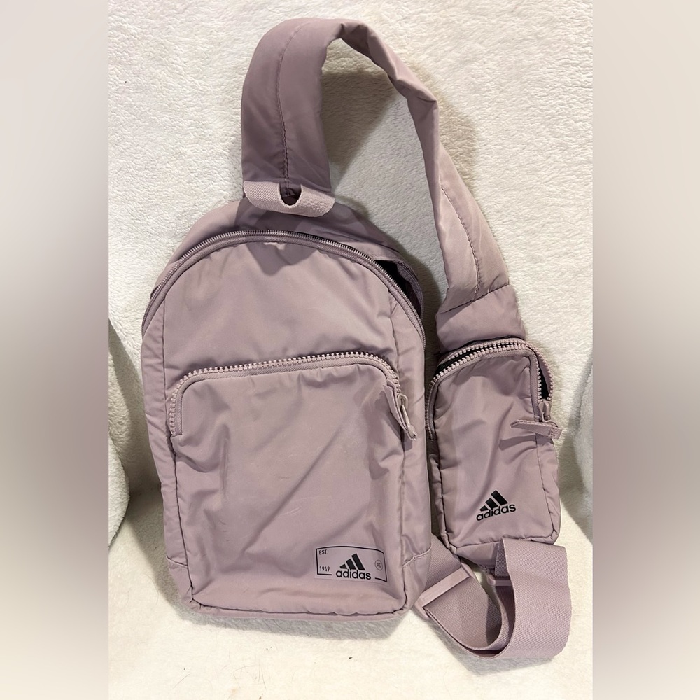 Adidas Light Purple Backpack